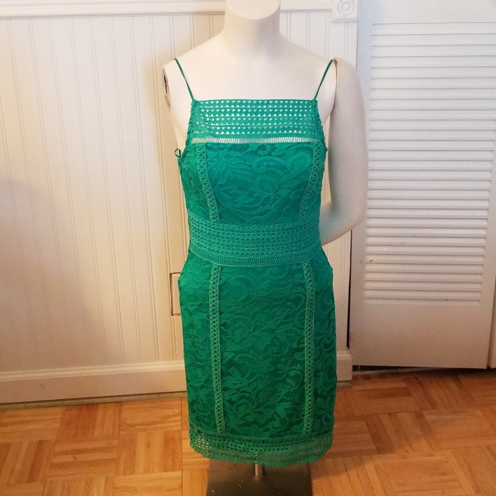 COPY - Topshop Tall emerald green dress